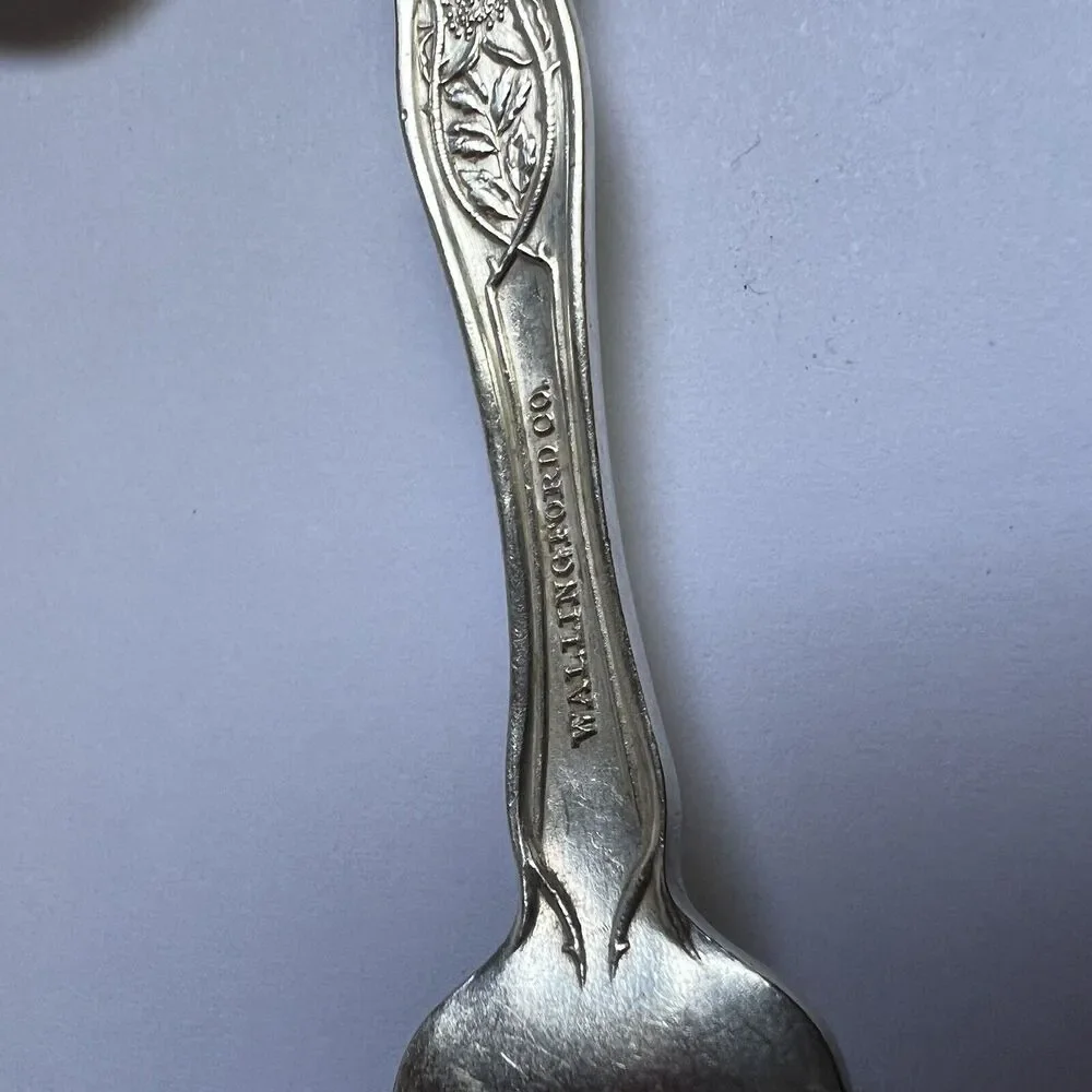 Antique Wallingford 1906 ADAMS - CHEROKEE ROSE Desert Forks, Set of Two